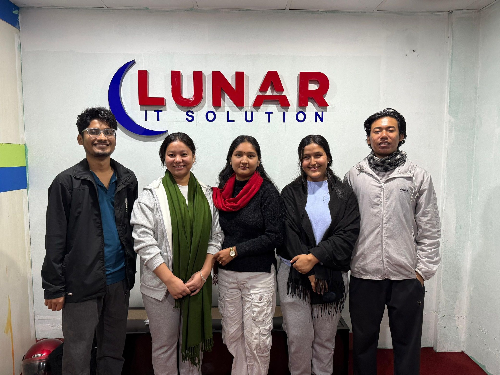 Interns at Lunar I.T. Solution